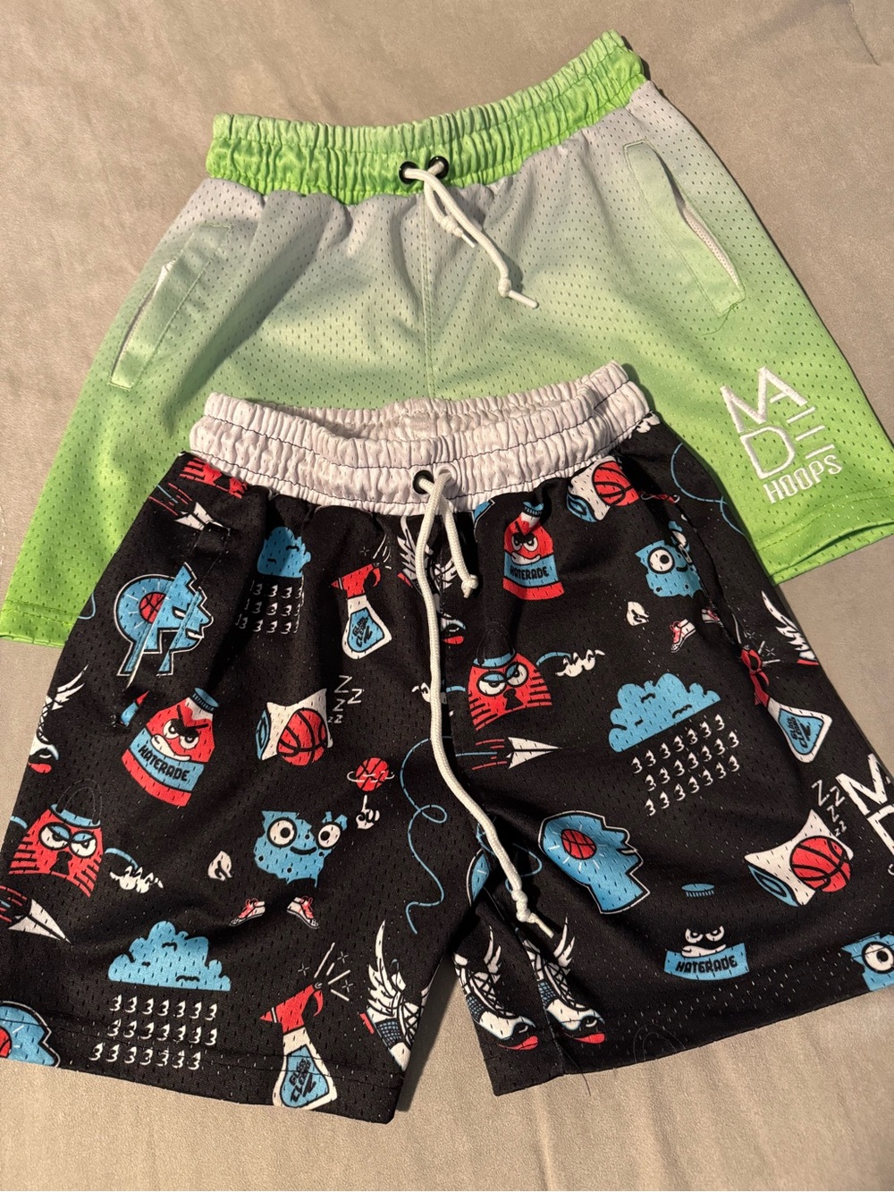 Made Hoops basketball shorts - set of 2